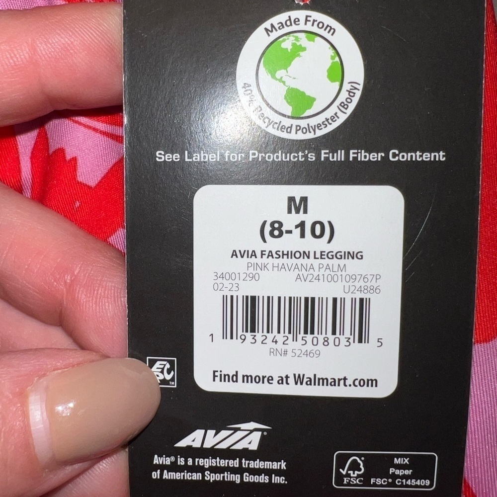 Women's Avia Leggings NWT Medium - Picture 4 of 6